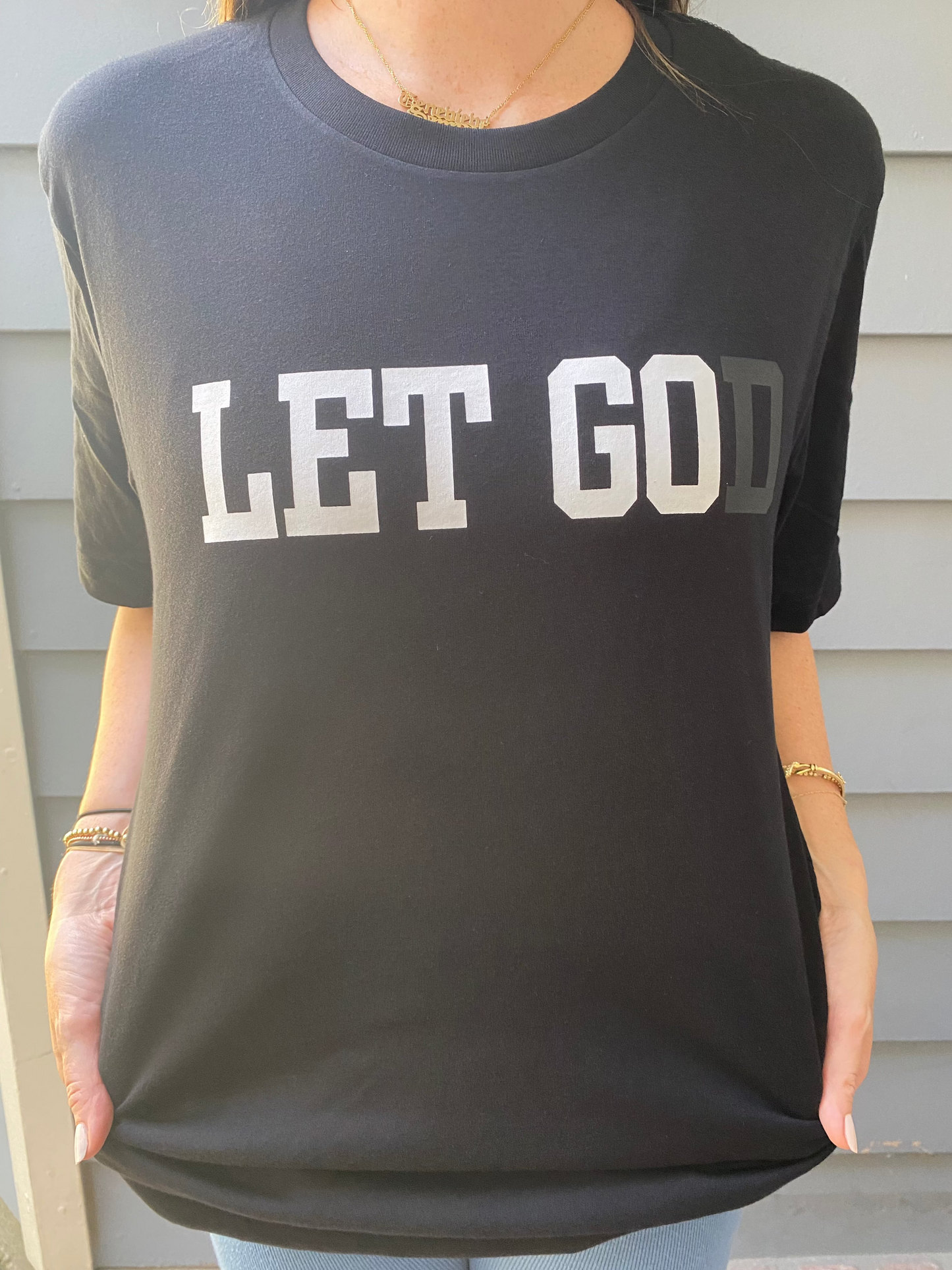 LET GO & LET GOD UNISEX T-SHIRT